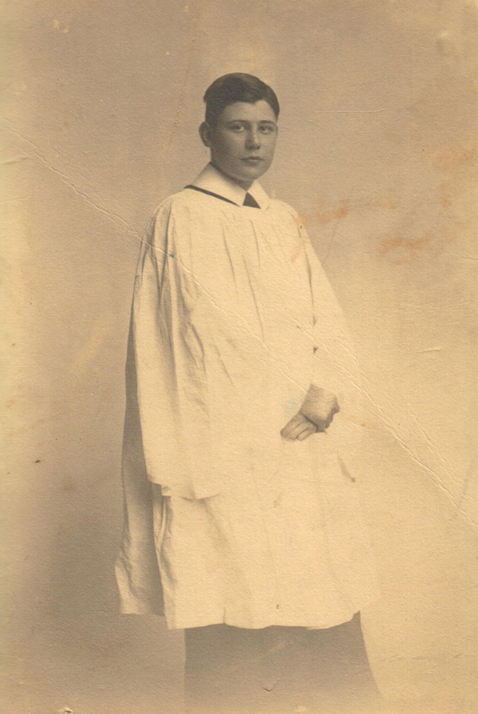 Exeter Cathedral Chorister 1928