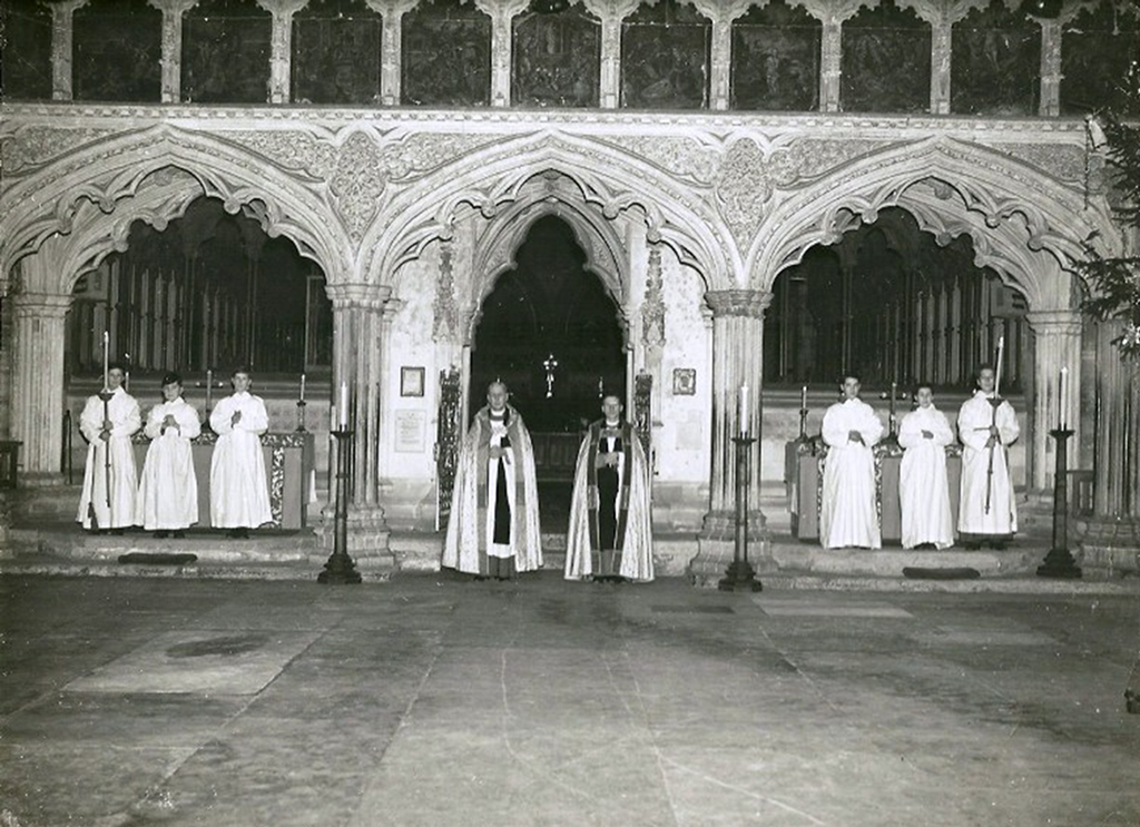 Exeter Cathedral Grandisson service 1948