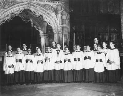Exeter Cathedral Choir 1959/60