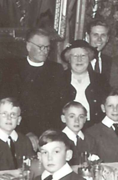 Exeter Cathedral - Rev and Mrs Treneer