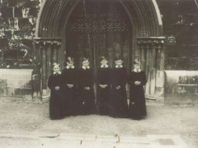 Exeter Cathedral Choir probationers c.1953