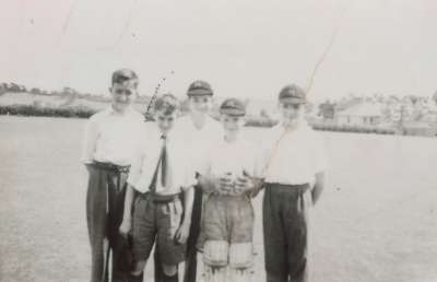 Exeter Cathedral Choir Cricket at Wonford c.1953