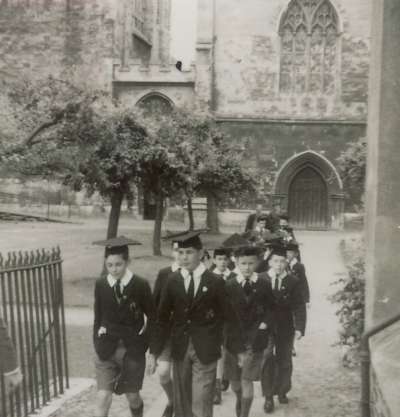Exeter Cathedral Choir Chapter House c.1953