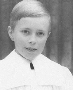 Exeter Cathedral Chorister, 1962, Harry Williamson