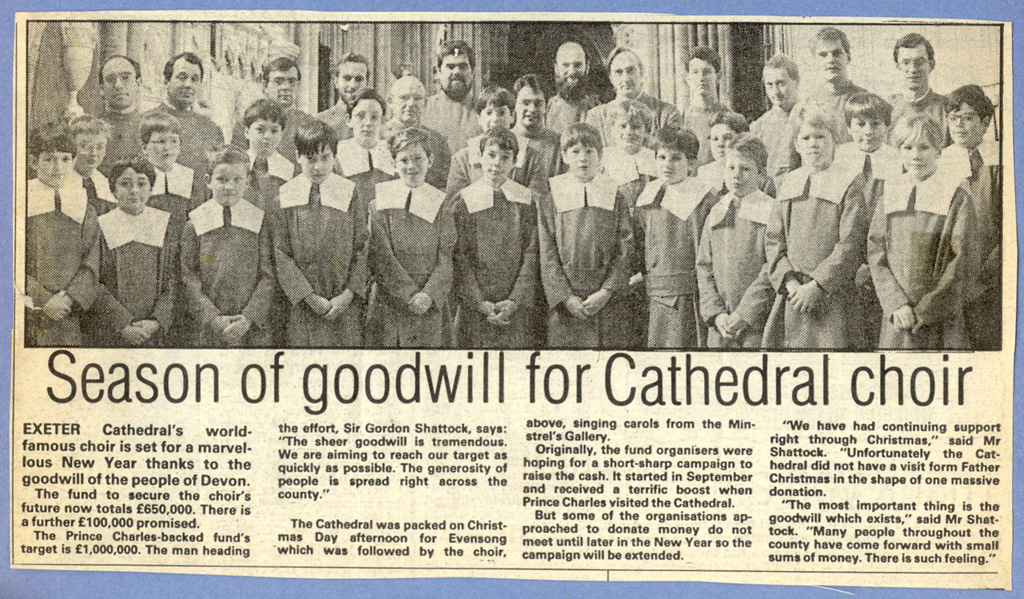 Exeter Cathedral Choir