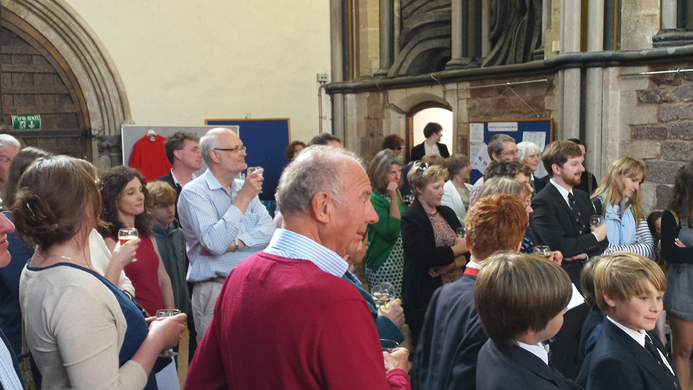 Exeter Cathedral Valedictory speeches