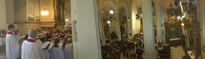 Exeter Cathedral Choir - Bratislava tour