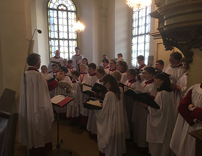 Exeter Cathedral Choir - Bratislava tour