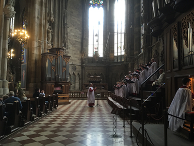 Exeter Cathedral Choir - Bratislava tour