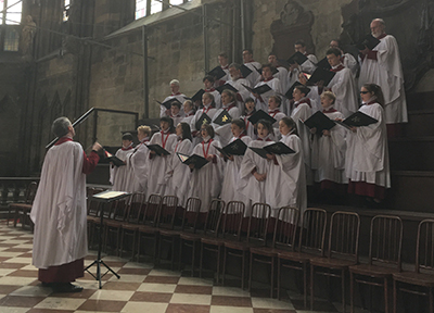 Exeter Cathedral Choir - Bratislava tour