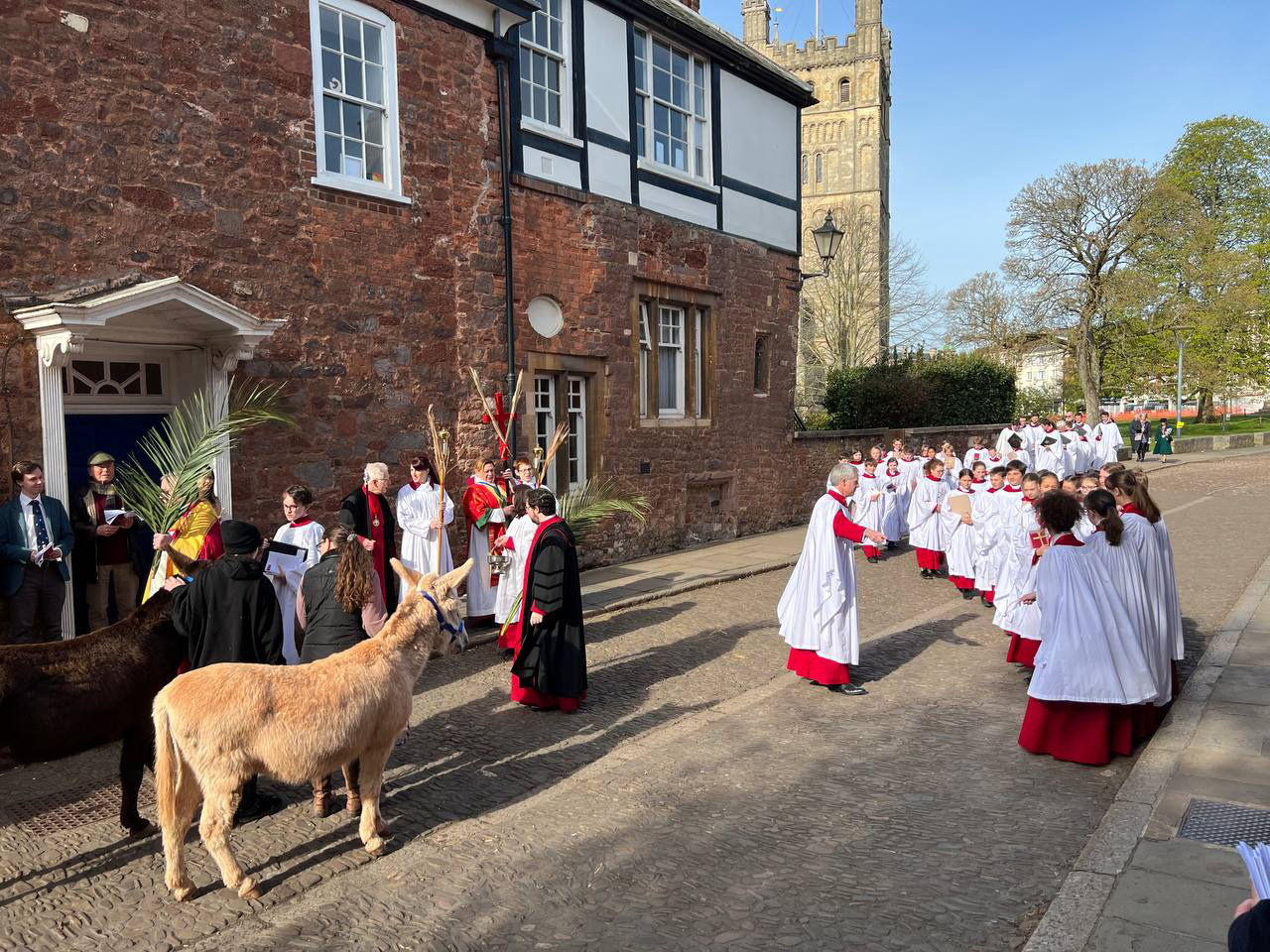 Exeter Cathedral Palm Sunday