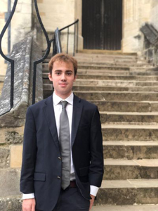 Alexander Finlayson-Brown, Exeter Cathedral organ scholar