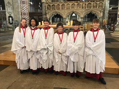 Exeter Cathedral Choir - photo Claire Murfin