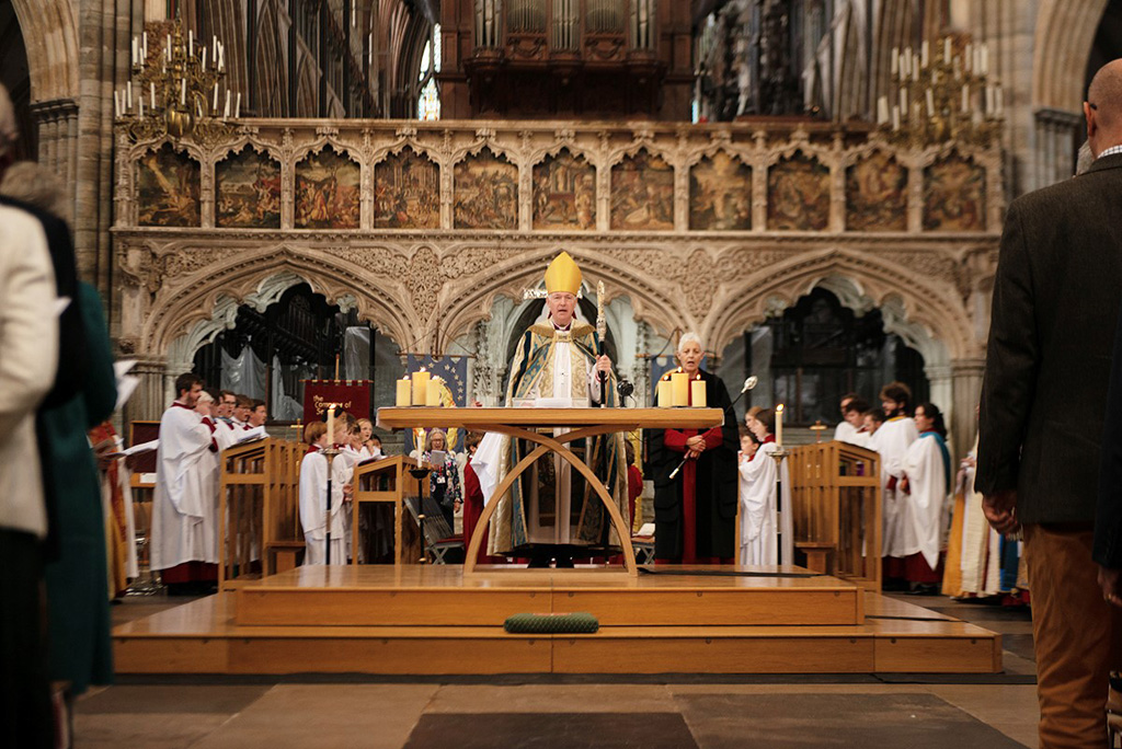 Bishop of Exeter farewell