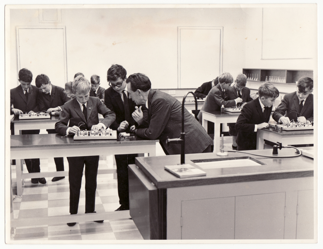 Exeter Cathedral School - new science block 1968