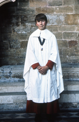 Exeter Cathedral Head Chorister 1972