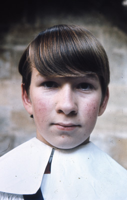 Exeter Cathedral Head Chorister, 1972