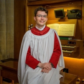 Micahel D'Avanzo - organ scholar Exeter Cathedral 2025-2026