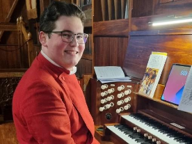 Max Toth - organ scholar, Exeter Cathedral 2026-2027